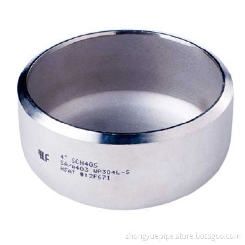 Carbon steel cap pipe fitting